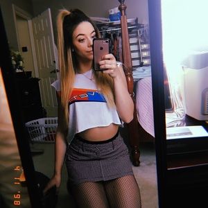 Vintage Corvette Crop Top